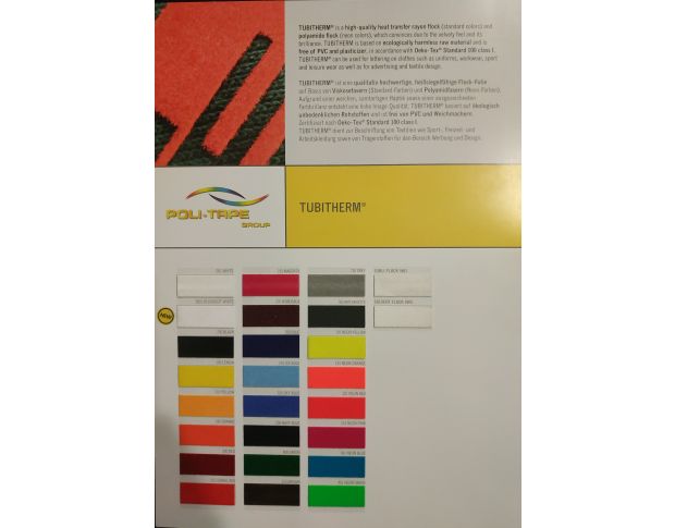 Каталог плівок для гарячого термопереносу зображень Tubitherm