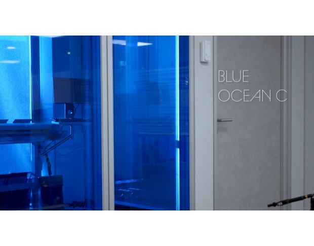 Solar Screen Gloss Blue Ocean C 1.524 m
