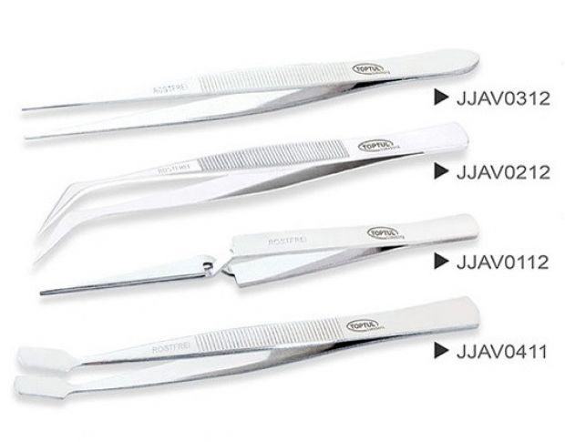 Toptul Tweezers Set JGAA0401
