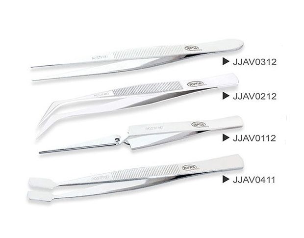 Toptul Tweezers Set JGAA0401
