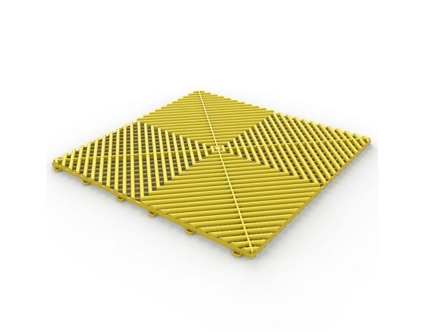 Floor Tile Vented Water Yellow - Жовта сітка модульної підлоги