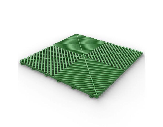 Floor Tile Vented Water Green - Зелена решітка модульної підлоги