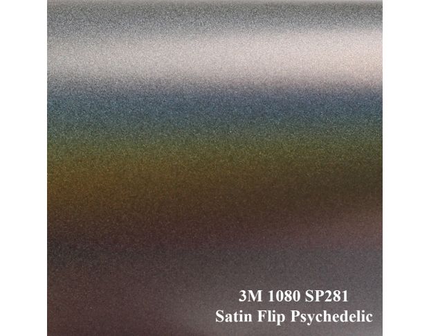 3M 1080 Satin Flip Psychedelic SP281 1.524 m