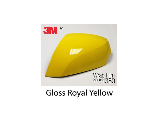 3M 1380 G45 Gloss Royal Yellow 1.524 m