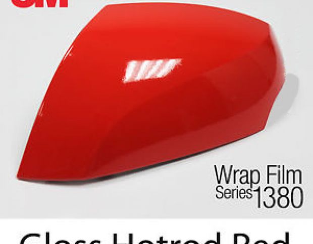 3M 1380 G13 Gloss Hotrod Red 1.524 m