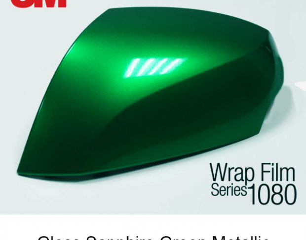 3M 1380 G216 Gloss Sapphire Green Metallic 1.524 m
