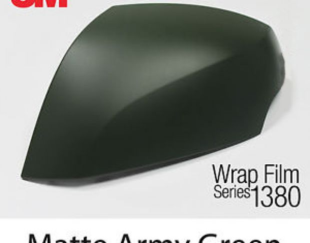 3M 1380 M126 Matte Army Green 1.524 m