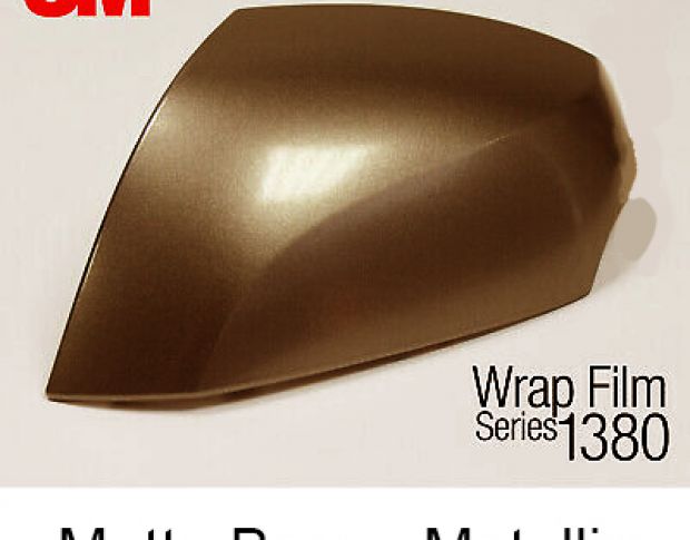 3M 1380 M219 Matte Brown Metallic 1.524 m
