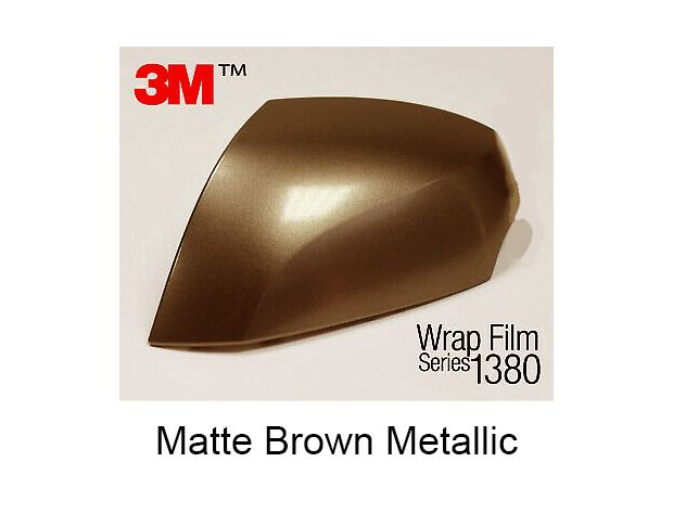 3M 1380 M219 Matte Brown Metallic 1.524 m