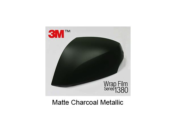 3M 1380 M221 Matte Charcoal Metallic 1.524 m