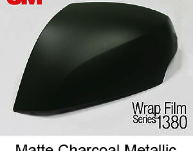 3M 1380 M221 Matte Charcoal Metallic 1.524 m