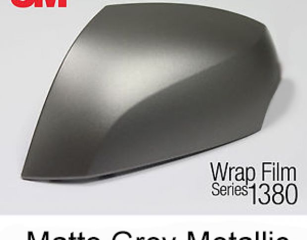 3M 1380 M230 Matte Grey Metallic 1.524 m