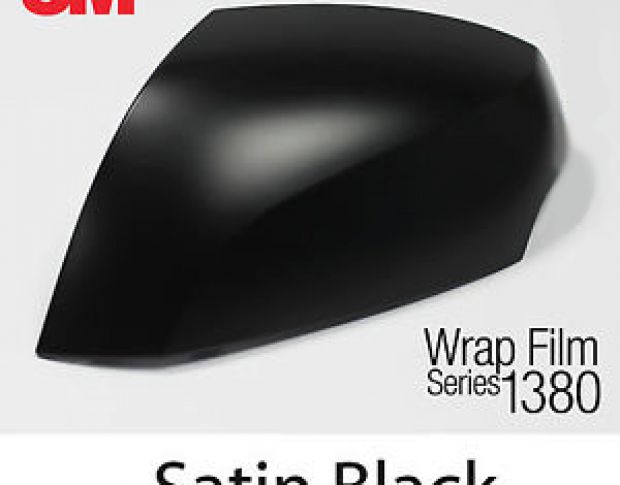 3M 1380 S12 Satin Black 1.524 m
