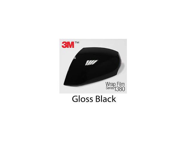 3M 1380 G12 Gloss Black 1.524 m