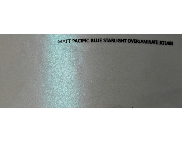 KPMF K71403 Matt Pacific Blue Starlight Overlaminate 1.524 m