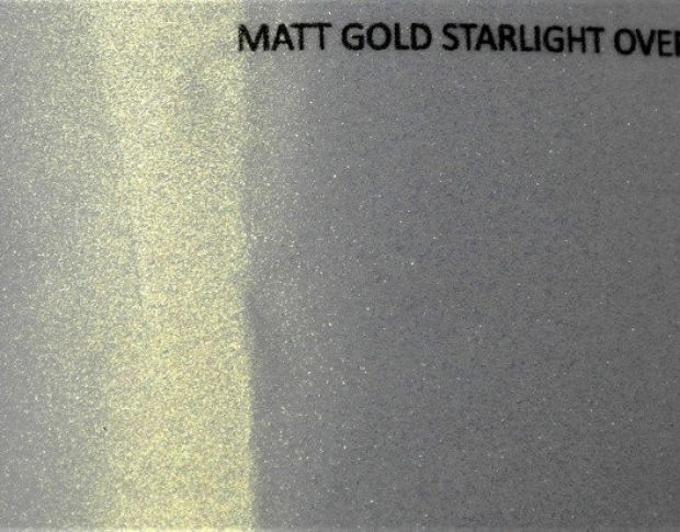 KPMF K71402 Matt Gold Starlight Overlaminate 1.524 m