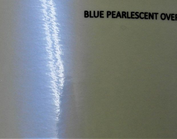 KPMF K71312 Gloss Blue Pearlescent Overlaminate 1.524 m