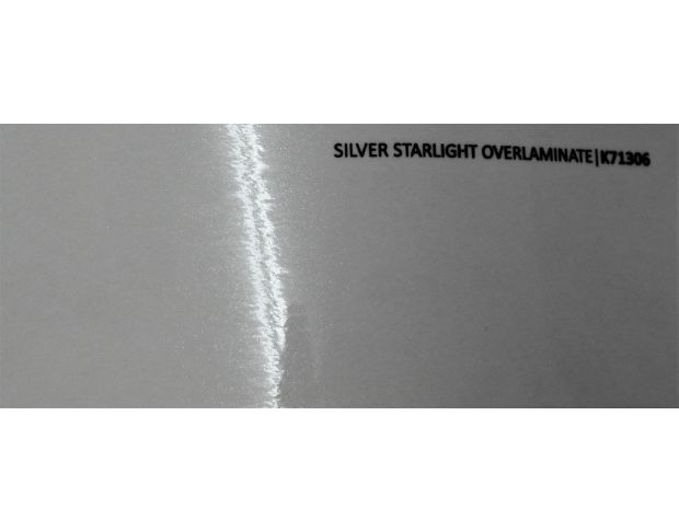 KPMF K71306 Gloss Silver Starlight Overlaminate 1.524 m