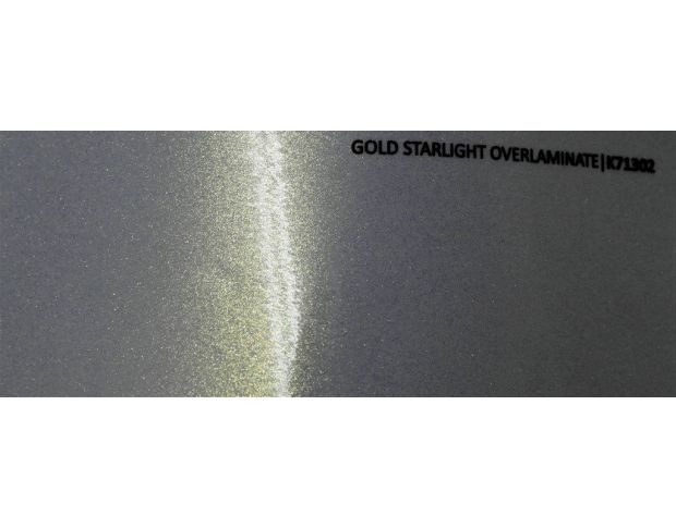 KPMF K71302 Gloss Gold Starlight Overlaminate 1.524 m