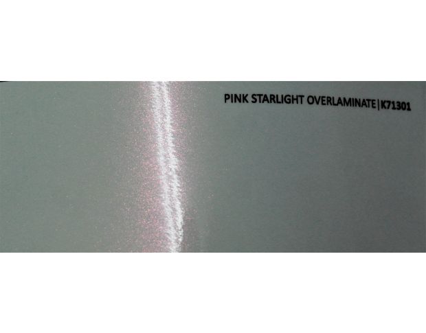 KPMF K71301 Gloss Pink Starlight Overlaminate 1.524 m