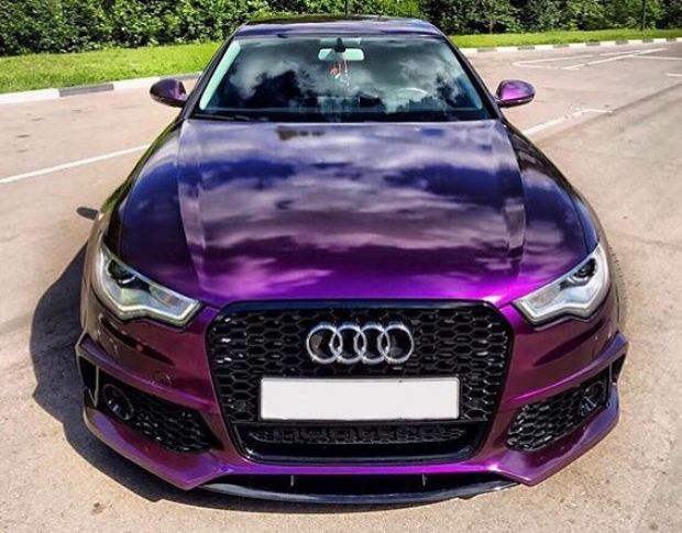 KPMF K75465 Gloss Purple Black Iridescent 1.524 m