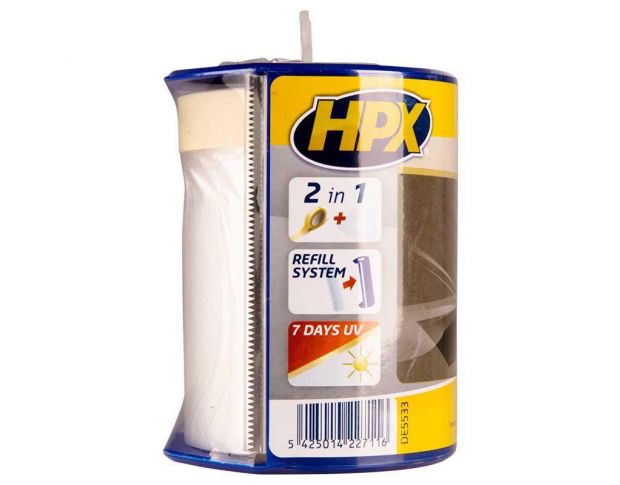 HPX DE5533 Easy mask film crepe paper + dispenser 550mm x 33m