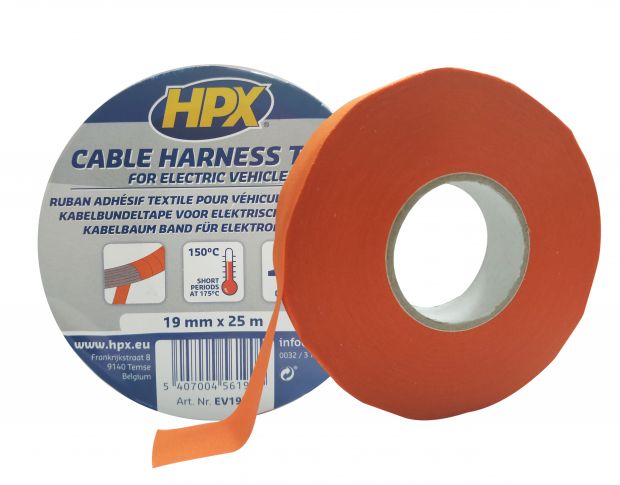 HPX EV1925 Cable Harness For Electric Vehicles 19mm x 25m
