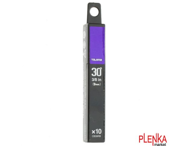 Tajima CB39RB Acute Angle Razar Black Blades 9 mm (10 шт)