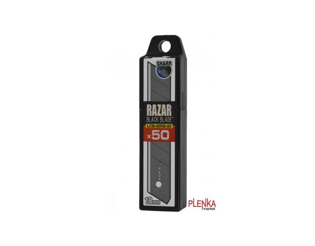 Tajima LCB50RB-50H Razar Black Blades 18 mm (50 шт)
