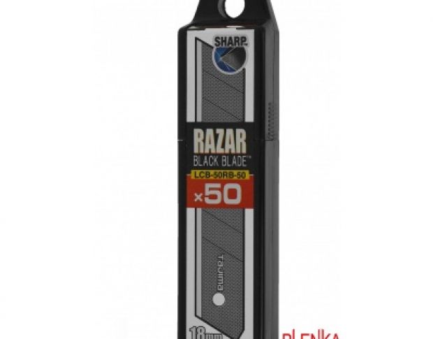 Tajima LCB50RB-50H Razar Black Blades 18 mm (50 шт)
