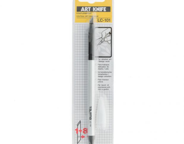 Tajima Art Knife LC101B 9 mm + цільні леза Tajima LB10A (8 шт.)