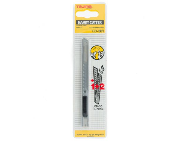 Tajima Handy Cutter LC301B 9 mm + леза Tajima LCB-30 EB (3 шт.)