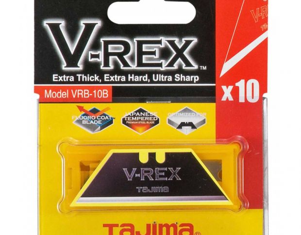 Tajima V-REX Razar Black VRB-10B 22 mm (10 шт.)