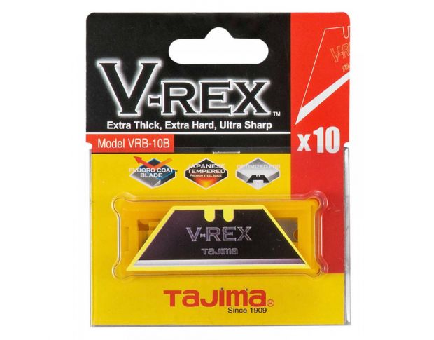Tajima V-REX Razar Black VRB-10B 22 mm (10 шт.)