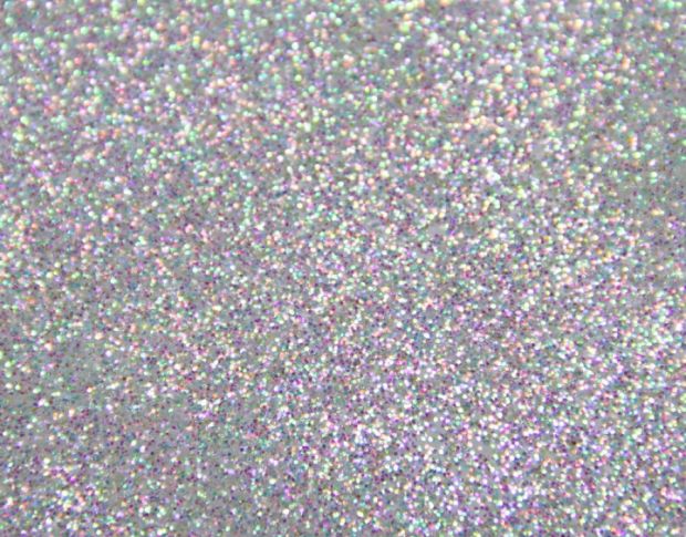 Siser Moda Glitter 2 G0105 Rainbow White