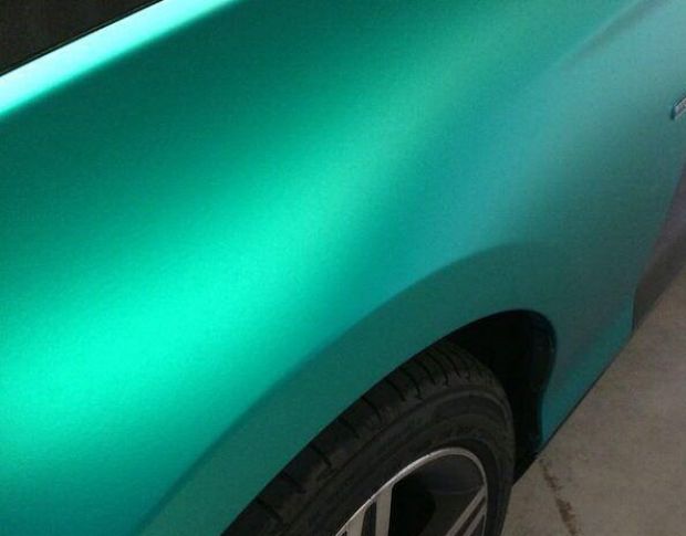 Nippon Turquoise Matte Chrome 0.92 m