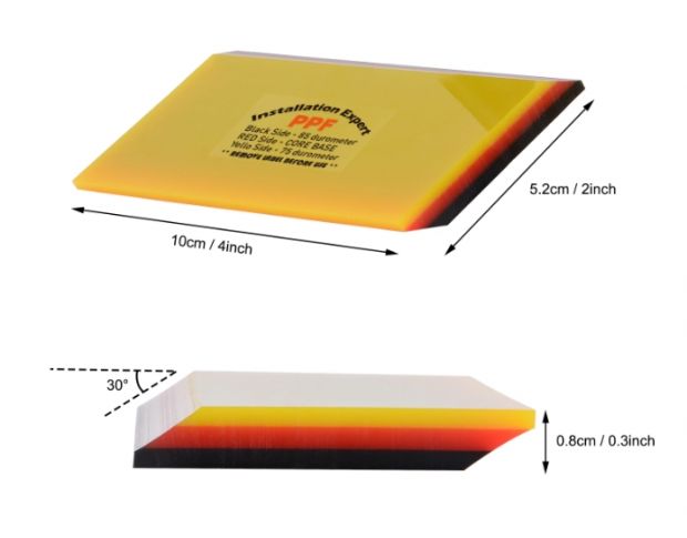 Hybrid Squeegee Blade 10 cm