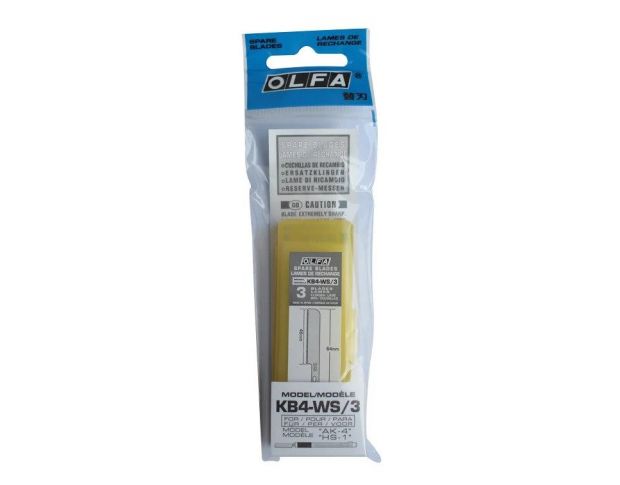 Леза пилкові OLFA KB4-WS/3 0,5 mm (3 шт./уп.)