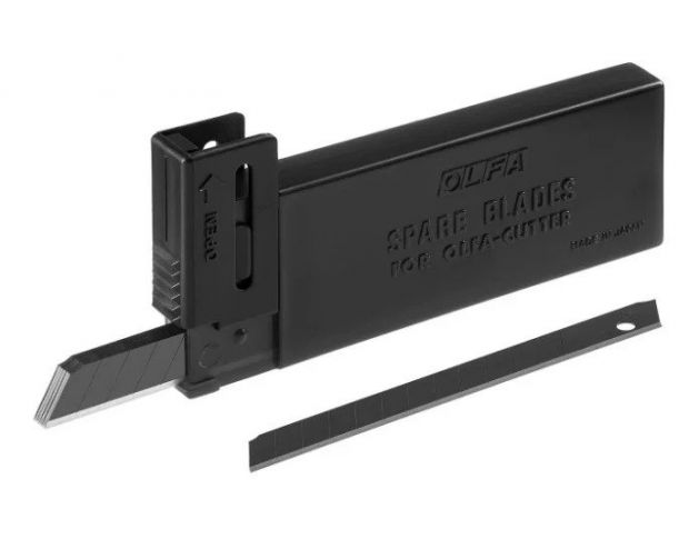 Леза чорні OLFA ABB-10B 9 mm (10 шт./уп.)