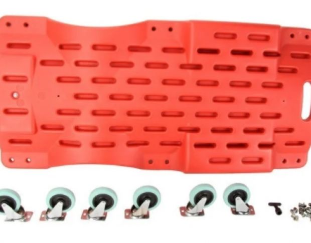 Лежак пластиковий підкатний TOPTUL JCM-0300 1020x480x115 mm