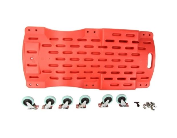 Лежак пластиковий підкатний TOPTUL JCM-0300 1020x480x115 mm