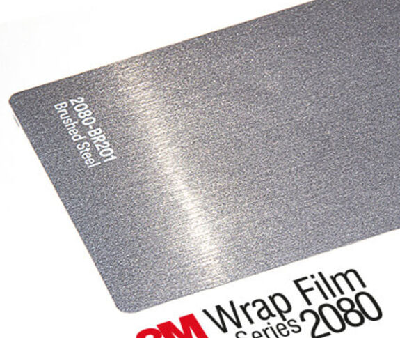 3М 2080 BR201 Brushed Steel 1.524 m
