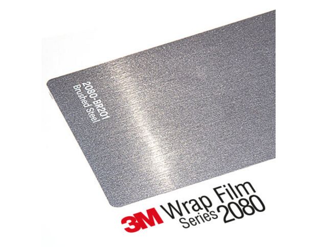 3М 2080 BR201 Brushed Steel 1.524 m