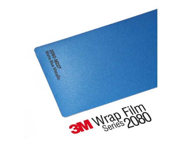 3M 2080 M227 Matte Blue Metallic 1.524 m