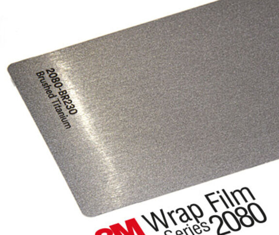 3M 2080 BR230 Brushed Titanium 1.524 m