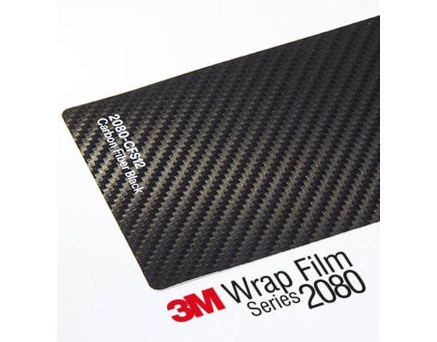 3M 2080 Carbon Fiber Black CFS12 1.524 m