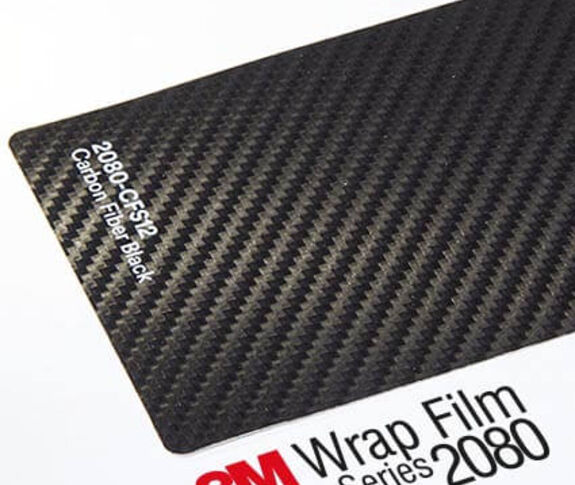3M 2080 Carbon Fiber Black CFS12 1.524 m