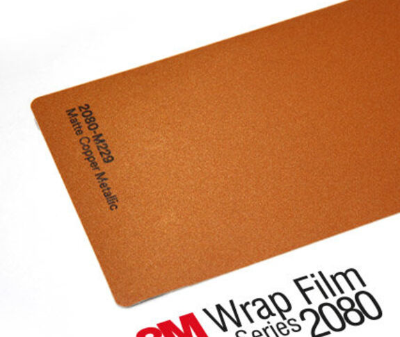 3M 2080 M229 Matte Copper Metallic 1.524 m
