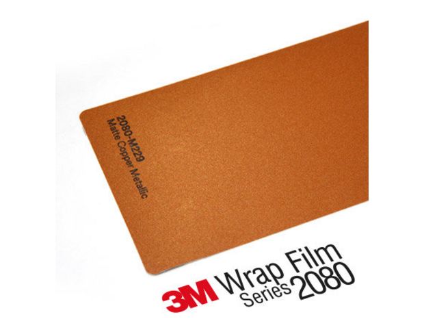 3M 2080 M229 Matte Copper Metallic 1.524 m