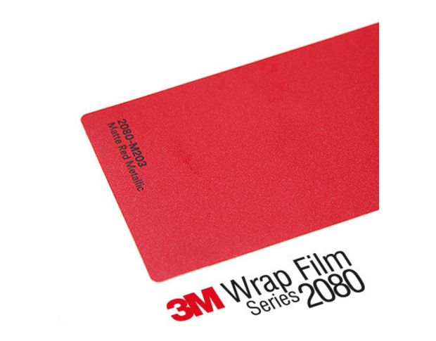 3M 2080 M203 Matte Red Metallic 1.524 m
